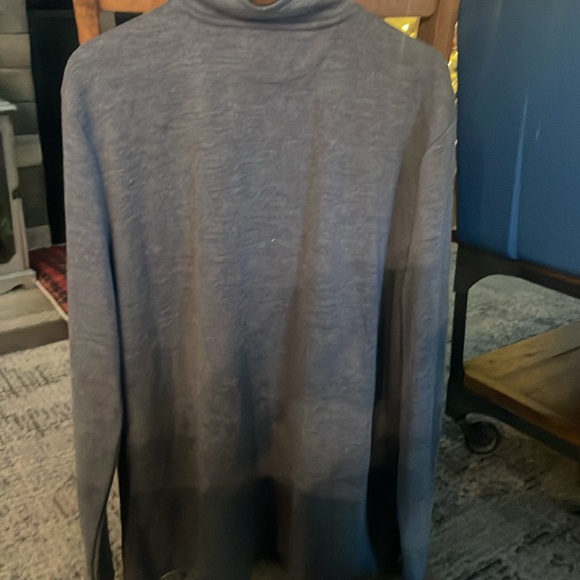 Banana Republic XXL 1/4 zip dark gray sweater. - Picture 3 of 3